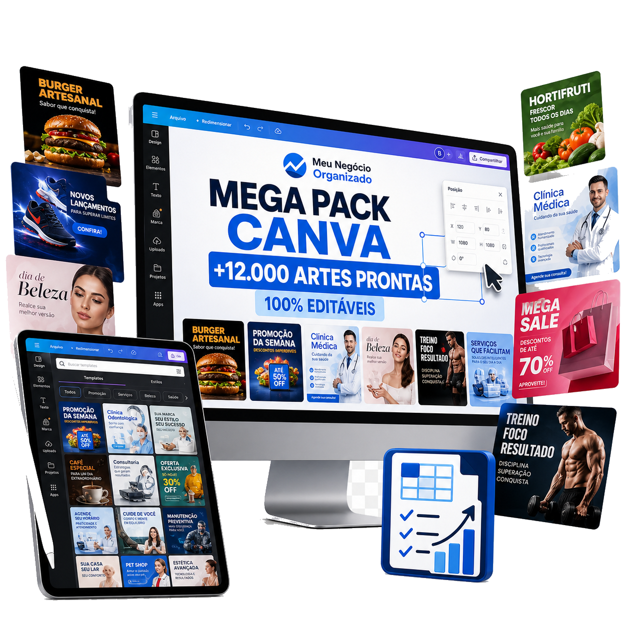 Mega Pack Canva com mais de 12.000 artes prontas